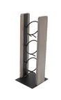 image of Cal-Mil 3411-110 Aspen Cylinder Stand, 7.75" X 7.25" X 20.5"H, Accomodates (3) Cylinders