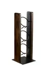 image of Cal-Mil 3411-112 Heritage Cylinder Stand, 7.75" X 7.25" X 20.5"H, Accomodates (3) Cylinders