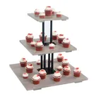 image of Cal-Mil 3428-110 Aspen 3 Tier Display, 20.75" W X 20.75" D X 20" H