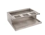 image of Cal-Mil 3434-110 Cereal Dispenser Wood Countertop 14.5" x 18" x 24" 3 Sec Portion Lever 3 Dispensers