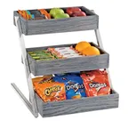 image of Cal-Mil 3449-3-83 Ashwood Merchandiser, 16"W X 20"D X 15.5"H, 3-Tier, Rectangular