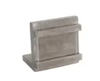 image of Cal-Mil 3483-23-110 Aspen Card Holder, 2" x 3"H, Gray-Washed Pine Wood