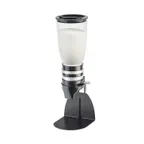 image of Cal-Mil 3527-1-13 Sugar/Creamer Dispenser Countertop 5-1/4" W, 1 L Capacity, Black Base, 1tsp Click