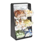 image of Cal-Mil 3569-6-13 Classic Condiment Organizer, 13.25"W X 7"D X 23.25"H (6) Removable Bins, Angled Frame