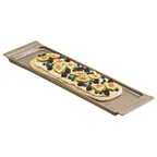 image of Cal-Mil 3672-623 Cold Concept Tray, 23.5"W X 6.5"D X 1.5"H, Rectangular, Flared Ends