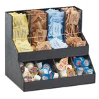 image of Cal-Mil 3690-13 Condiment Organizer, 13"W X 9.25"D X 11.25"H, 2-Tier, Rectangular