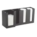 image of Cal-Mil 376-13 Classic Napkin/Lid Organizer, 17.5"W X 5"D X 8"H (3) 4" Section (1) 5" Section