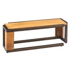 image of Cal-Mil 3901-7-84 Sierra Display Riser, 20.5"W X 7"D X 7"H, Rectangular, Rustic Pine