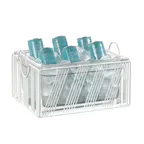 image of Cal-Mil 41115-10-15 Ice Housing, Rect 12-7/8" W x 13-1/4" D x 8-1/8" H Wire BPA‑Free Poly Pan