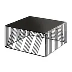 image of Cal-Mil 432-6-13 Portland Riser, 12"W X 12"D X 6", Square, Removable Bread Board Top