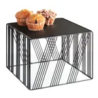 image of Cal-Mil 432-9-13 Portland Riser, 12"W X 12"D X 9"H, Square, Removable Bread Board Top