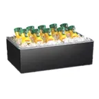 image of Cal-Mil 475-12-13 Ice Housing, 12x20x7 In, Black Melamine With Polycarbonate Pan, Complete Display