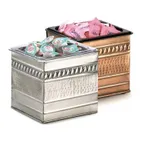 image of Cal-Mil 475-6-55 Ice Housing – 6"W x 7"D x 6½"H Steel Body with Removable Polycarbonate Pan