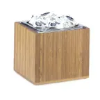 image of Cal-Mil 475-6-60 Ice Housing, 6" W x 7" D x 6.5" H Bamboo Wood Frame, Removable Pan, BPA‑Free