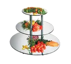 image of Cal-Mil MT240 Gourmet Mirror Riser, 24" Dia. X 18.75"H, 3-Tier, Round