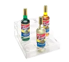 image of Cal-Mil P296 3‑Tier Acrylic Organizer, 12"W x 14-3/4"D x 6-1/4"H, Holds 9 Bottles up to 3-3/8" Dia