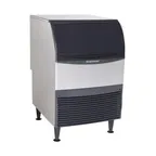 image of Scotsman UF424WX-1 Flake Ice Maker, 24" Width, 80 lb Bin, 479 lb/24h, Water-Cooled, Stainless, 115V
