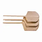 image of American Metalcraft 3612 Pizza Peel – Rectangular 12‑13" Wood Blade, 36" Overall Length, Wood Handle