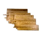 image of American Metalcraft 836 Pizza Peel – 8" Blade x 29½", 36" Length, Wood Handle & Blade, Hand Wash