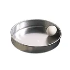 image of American Metalcraft A80122 Pizza Pan, 12" ID X 2" Deep Straight 18-Gauge Aluminum