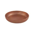 image of American Metalcraft ADSEAC14 Seafood Tray, 128‑oz (4‑qt), 14in dia x 2½in H, double-wall copper‑finished aluminum