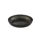image of American Metalcraft ASEAB12 Seafood Tray – 12" Diameter x 2" H, 80 oz, Aluminum Black, Hand‑Wash Only