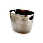 image of American Metalcraft ATHB9 Aluminum Beverage Tub 7-3/4 Qt 12.25"L x 9"W x 8.75"H Black Hand Wash