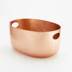 image of American Metalcraft ATHC10 10‑Quart Oval Tub, 15x10‑3/4x7‑1/4 in, Aluminum Copper‑Finish, Hand‑Wash