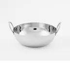 image of American Metalcraft BD65, 32 oz (1 qt) Stainless Steel Bowl, 6‑5/8″ x 3‑1/4″ H, 7‑3/4″ Handles