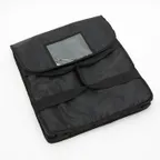 image of American Metalcraft BLDX2005 Pizza Delivery Bag - 20"x20"x5", Black Nylon, Holds 1-3 Boxes up to 20"