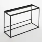 image of American Metalcraft BRR9 Twilight Riser, 15" L x 5.5" W x 9" H Black Metal Stand, Fits BR15/GJ40/MSJ5, 10-19"W x9-11"H