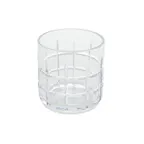 image of American Metalcraft BSR8 Stackable Rocks Glass, 8 oz Clear Tritan Plastic, Sanibel Collection - Dozen