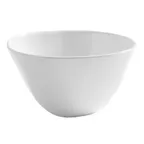 image of American Metalcraft CBL40CL 40‑oz Plastic Bowl, 7‑1/8" Dia x 4‑1/4" H, White Round Melamine, BPA‑Free, NSF