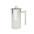 image of American Metalcraft DWCP16 Elegance Double‑Wall Steel Coffee Pot, 16 oz, 3"L x 5‑1/4"W x 7‑1/4"H