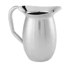 image of American Metalcraft DWPS44 Pitcher, 44-oz Double-Wall Satin Steel, 4-1/2" Dia x 8-1/8" H, Handle