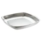 image of American Metalcraft DWSSEA14 Double Wall Stainless Steel Seafood Tray, 14" Square, Polished