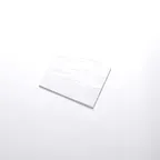 image of American Metalcraft FSLW10 Plastic Serving Platter, Rectangular 10" L x 8.25" W x 1/4" H Melamine Slate in White