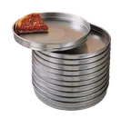 image of American Metalcraft HA5106 Str SStack Pizza Pan 6" TopID 5-7/8" BotID 1-1/2" Deep Solid