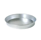 image of American Metalcraft HA90072 Pizza Pan – Tapered Nesting, 7"/6" ID, 14‑Gauge Aluminum, Hand Wash