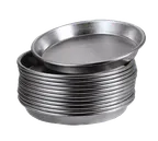 image of American Metalcraft HADEP12 12" Pizza Pan Tapered, 12" Top & 11-1/4" Bottom ID 1" Deep, 14‑Gauge Al