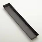 image of American Metalcraft HCLP24 Pizza Pan - 24" L x 4" W x 1.6" H Hard-Coat Aluminum, Solid Rectangular