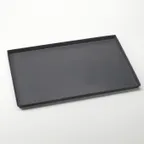image of American Metalcraft HCSS2416 Pizza Pan, 24" L x 16" W x 1" H Rectangular Aluminum Hard‑Coat