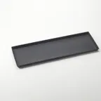image of American Metalcraft HCSS248 Rectangular Pizza Pan, 24" L x 8" W x 1" H, Hard‑Coat Aluminum
