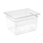 image of American Metalcraft IBT125 Ice Display Insert 1/2 Size Rectangular Polycarbonate Clear Liner Plastic