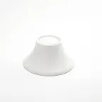 image of American Metalcraft LFTW63 Display Stand – 6½" Dia x 3¼" H White Melamine, Adjustable 1‑4" Height