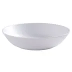 image of American Metalcraft MCB36WH - 36 oz (1 qt) Round Melamine Bowl, 8‑3/4" Diameter x 2" H, Matte White