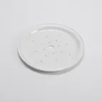 image of American Metalcraft MDT9W Seafood Tray – 9‑3/8" White Melamine Drip Tray, Plastic