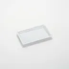 image of American Metalcraft MEL12 Plastic Serving Platter, 12" L x 7" W x 0.25" H Rectangular White Melamine, Break‑Resistant