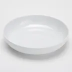 image of American Metalcraft MELR11 Endurance Bowl – 86 oz (2 qt), round 11‑1/4" dia x 2‑3/8" H, white melamine dishwasher safe