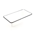 image of American Metalcraft MRCW13 Endurance Bowl, 82 oz (2 qt) 12.6" L x 6.75" W x 3.25" H, White with Black Rim, Melamine